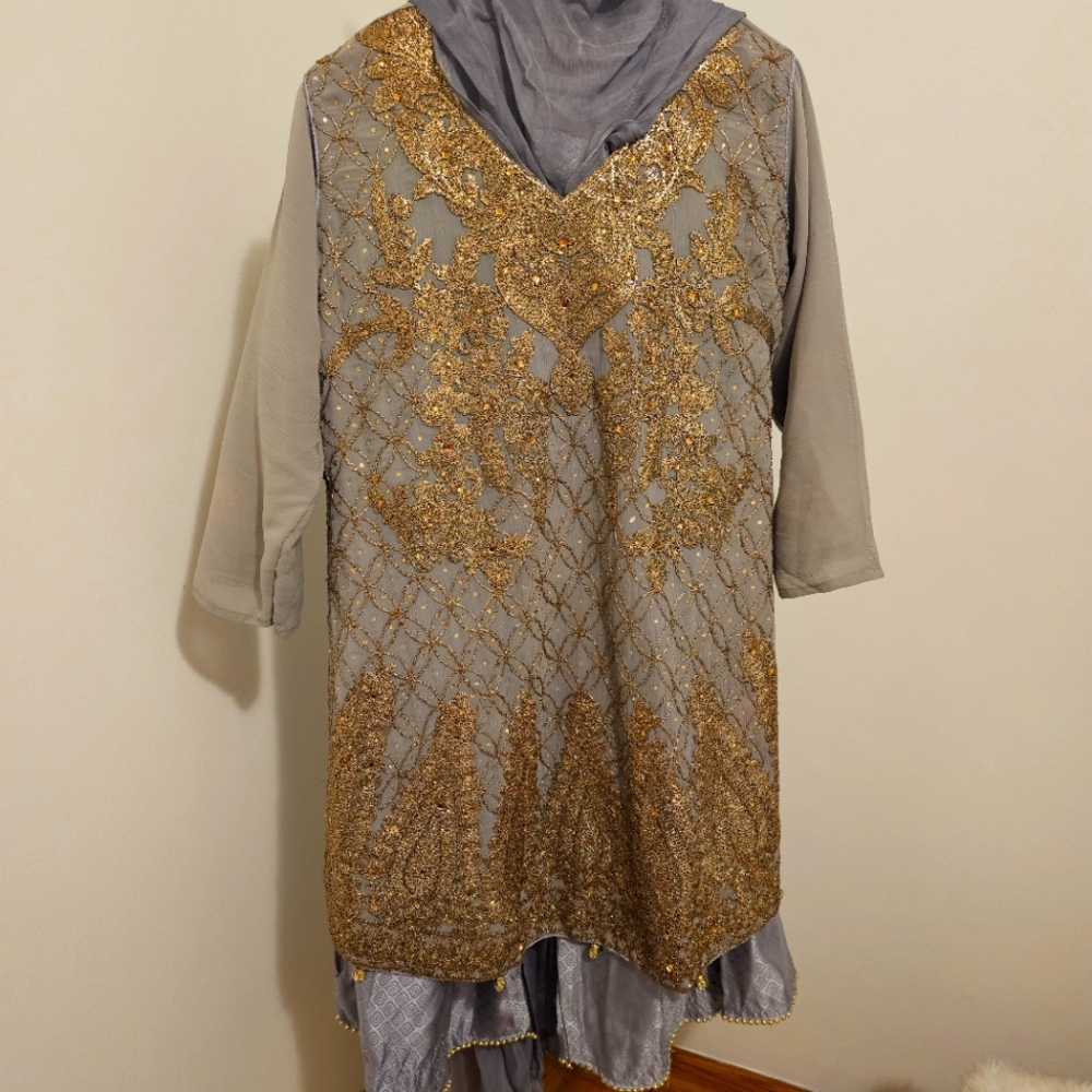 Pakistani/indian gharara dress